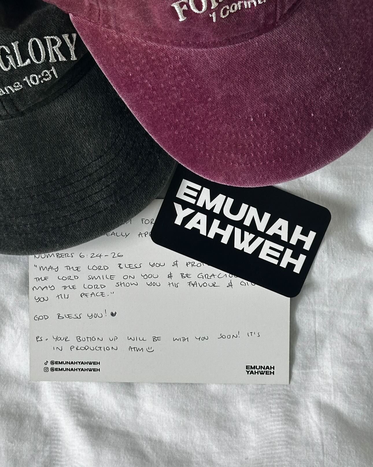 A member of the Emunah Yahweh community