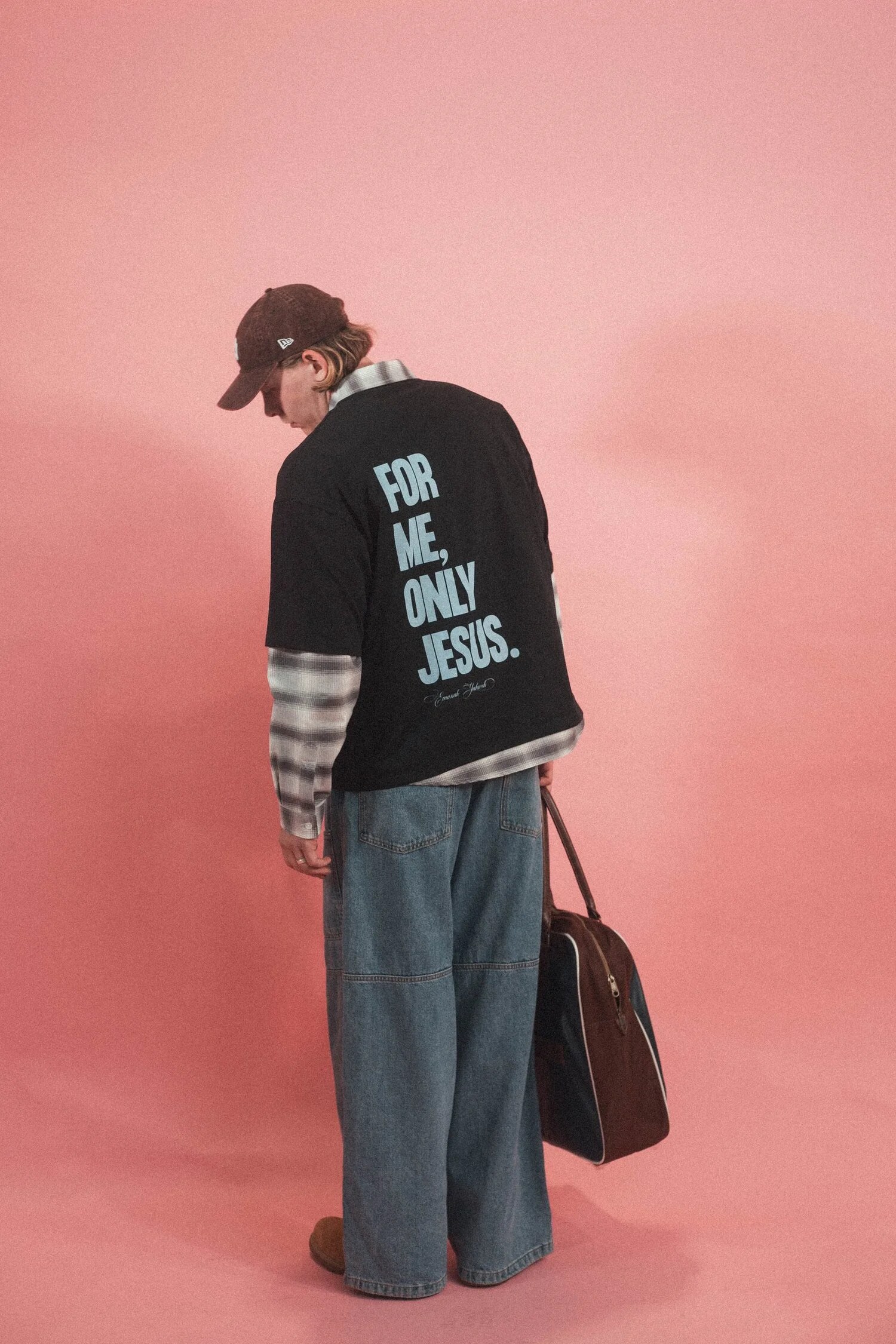 For Me Only Jesus Tee - Black